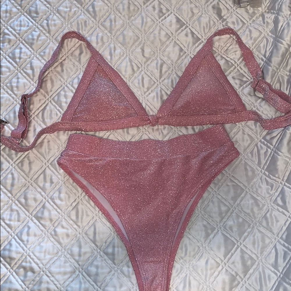 Glitter Pink Bikini